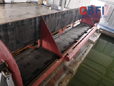  نظام صناعة الثلج الملحي، سعة 40 طن (لأحد الزبائن في Jiangmen)