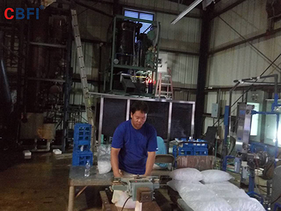 ماكينة إنتاج أنابيب الثلج سعة 5 طن في Saipan - الولايات المتحدة، سلسلة CBFI
