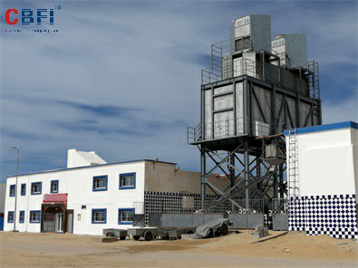  نظام إنتاج شرائح الثلج الآلي بسعة 50 طن في المغرب